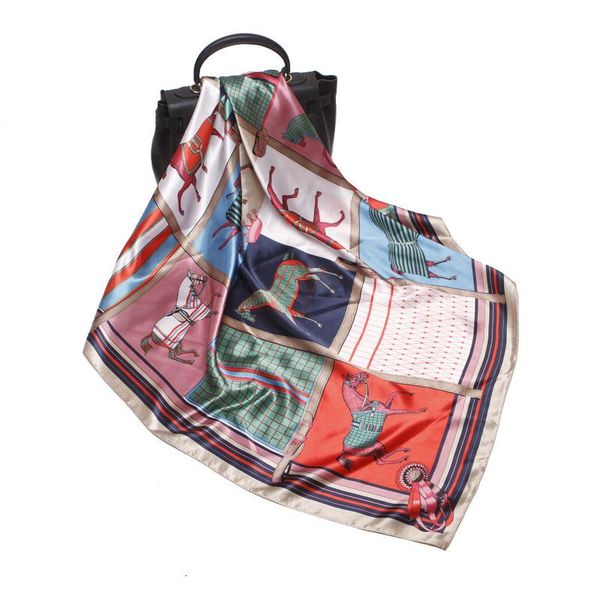 scarves 2021 satin silk 90cm*90cm square scarf lady purple versatile women fashion decorative sun protection shawl, Blue;gray
scarves 2021 satin silk 90cm*90cm square scarf lady purple versatile women fashion decorative sun protection shawl, Blue;gray