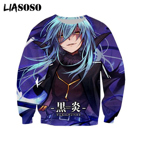 men's hoodies & sweatshirts liasoso that time i got reincarnated as a slime sweatshirt 3d print men women hip hop street clothes long s, Black
men's hoodies & sweatshirts liasoso that time i got reincarnated as a slime sweatshirt 3d print men women hip hop street clothes long s, Black