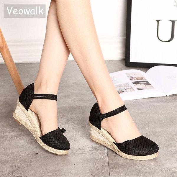 sandals comemore 2021 women casual linen canvas wedge sandials summer ankle strap 6cm med heel platform pump espadrilles shoes, Black
sandals comemore 2021 women casual linen canvas wedge sandials summer ankle strap 6cm med heel platform pump espadrilles shoes, Black