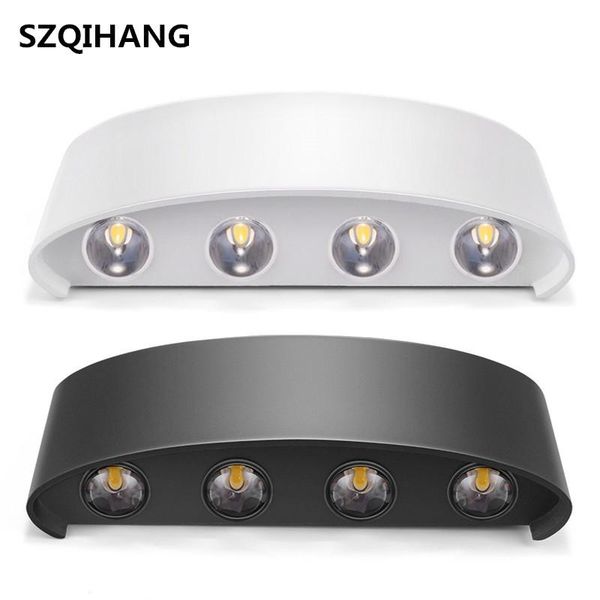 wall lamp est black/white indoor lighting lamps porch light up and down 2w 4w 6w 8w balcony modern surface mounted ac85-265v
wall lamp est black/white indoor lighting lamps porch light up and down 2w 4w 6w 8w balcony modern surface mounted ac85-265v