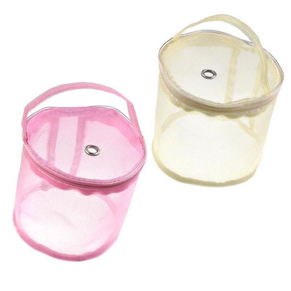 storage bags portable knitting crochet thread yarn holder nylon mesh bag tote 13x14cm
storage bags portable knitting crochet thread yarn holder nylon mesh bag tote 13x14cm