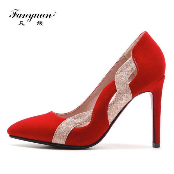 dress shoes fanyuan woman 2021 spring pointed toe ladies high heel pumps mixed colors mature female's plus size 33-43, Black
dress shoes fanyuan woman 2021 spring pointed toe ladies high heel pumps mixed colors mature female's plus size 33-43, Black
