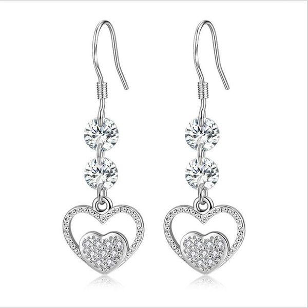 arrival crystal stone heart dangle earring jewelry for women gift fashion 925 silver earrings 2021 trendy girls long bijou & chandelier
arrival crystal stone heart dangle earring jewelry for women gift fashion 925 silver earrings 2021 trendy girls long bijou & chandelier
