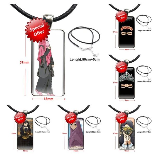 pendant necklaces less expensive muslim islamic gril eyes fashion glass cabochon rectangle necklace choker jewelry for women, Silver
pendant necklaces less expensive muslim islamic gril eyes fashion glass cabochon rectangle necklace choker jewelry for women, Silver