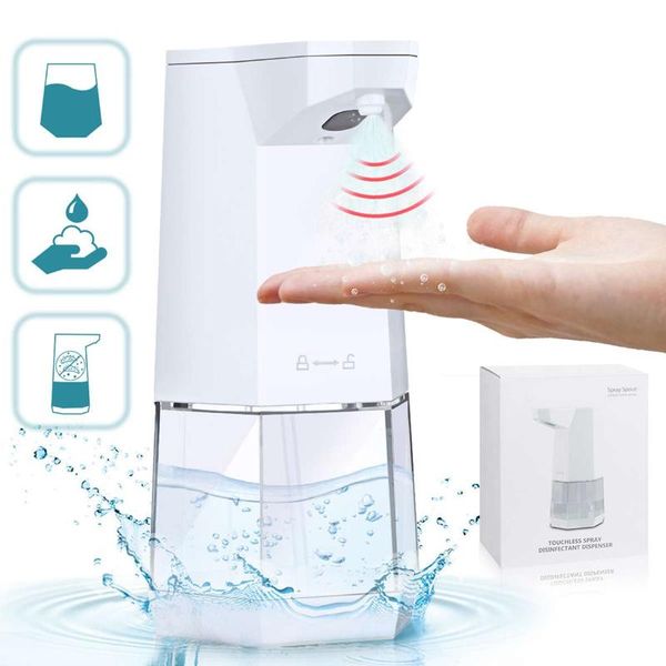 liquid soap dispenser 360ml alcohol sprayer automatic touchless disinfecting machine sensor press hand sanitizer for home
liquid soap dispenser 360ml alcohol sprayer automatic touchless disinfecting machine sensor press hand sanitizer for home