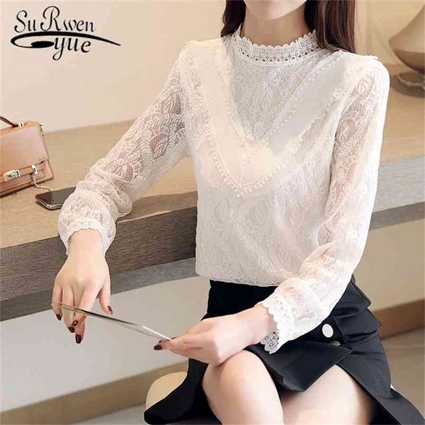 femme autumn winter blouses for women long sleeve lace patchwork blouse shirts casual blusas blouse women 7378 50 210427, White
femme autumn winter blouses for women long sleeve lace patchwork blouse shirts casual blusas blouse women 7378 50 210427, White