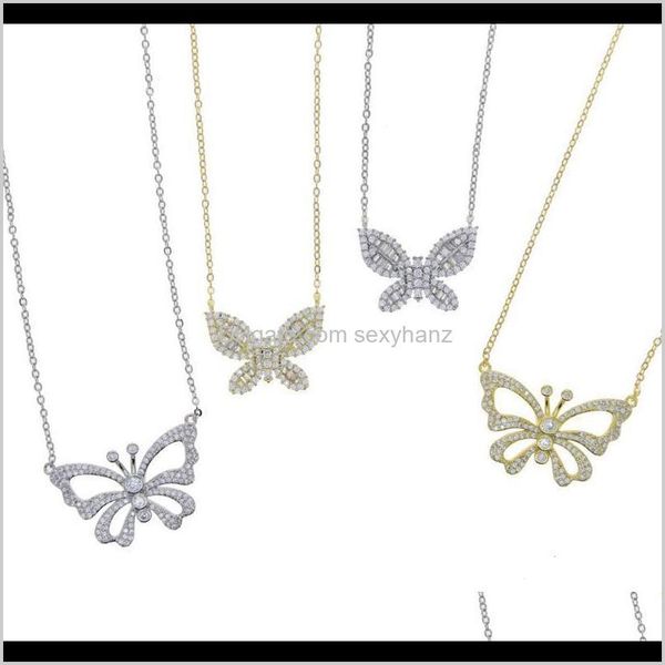chokers necklaces & pendants drop delivery 2021 wholesale fashion hollow animal butterfly charm choker necklace with clear bling white cz fo, Golden;silver
chokers necklaces & pendants drop delivery 2021 wholesale fashion hollow animal butterfly charm choker necklace with clear bling white cz fo, Golden;silver