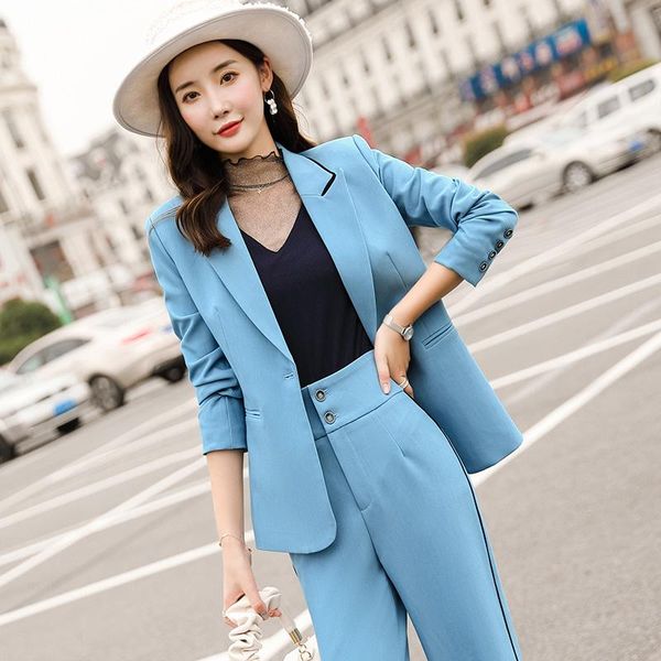 women business suits fall winter ol styles ladies office formal uniform designs pantsuits long sleeve female blazers plus size women's, White
women business suits fall winter ol styles ladies office formal uniform designs pantsuits long sleeve female blazers plus size women's, White