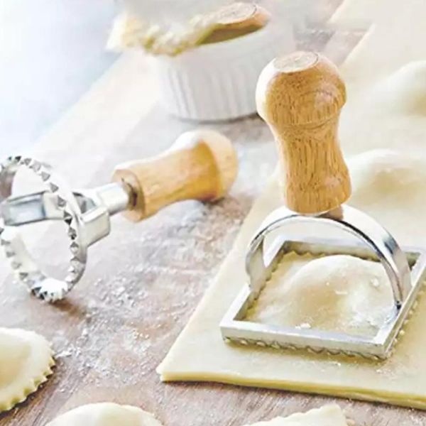 piece set cut seal round and square with wooden handle for homemade pasta pocket kitchen tools baking accessories & pastry
piece set cut seal round and square with wooden handle for homemade pasta pocket kitchen tools baking accessories & pastry