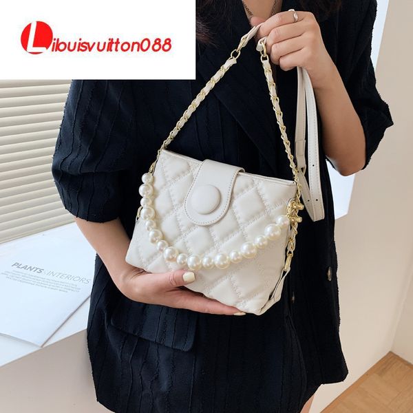 Ladies Designer Handbags Bag Women's 2021 Fashion Leisure Summer Lingge Messenger Net Red Pearl Chain Small Square
Ladies Designer Handbags Bag Women's 2021 Fashion Leisure Summer Lingge Messenger Net Red Pearl Chain Small Square