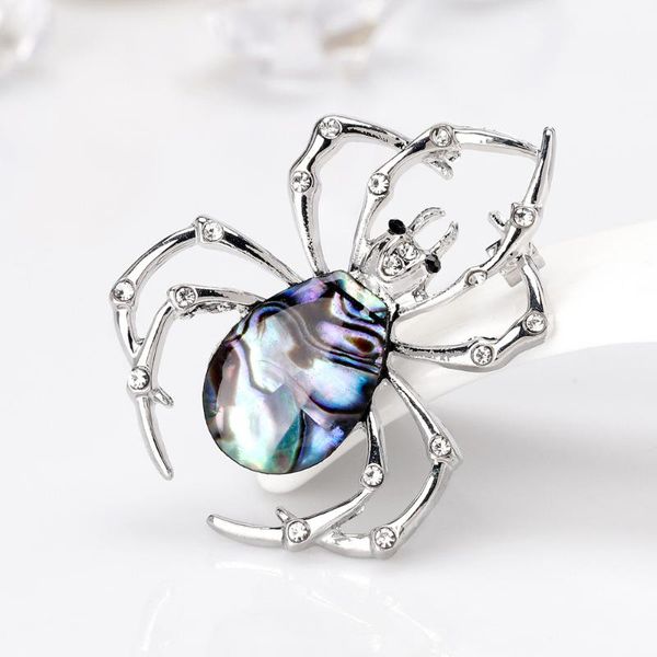pins, brooches 1 piece fashion spider brooch abalone shell crystal mosaic wedding jewelry corsage dress coat alloy pin accessories gift, Gray
pins, brooches 1 piece fashion spider brooch abalone shell crystal mosaic wedding jewelry corsage dress coat alloy pin accessories gift, Gray