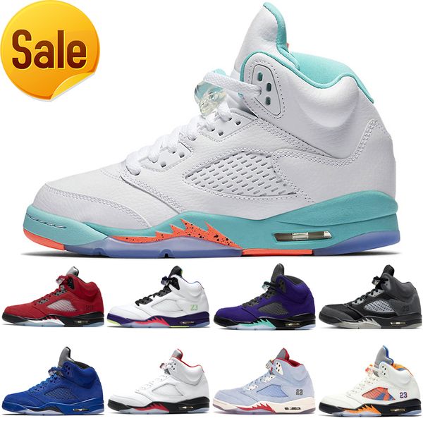 wholesale 5s basketball shoes for men sports alternate grape blue suede fire red silver tongue ice blue international flight island green
wholesale 5s basketball shoes for men sports alternate grape blue suede fire red silver tongue ice blue international flight island green