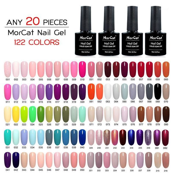 morcat 20pcs nail gel polish 122 color dry with led uv lamp art design lacquer nails 10ml1, Red;pink
morcat 20pcs nail gel polish 122 color dry with led uv lamp art design lacquer nails 10ml1, Red;pink