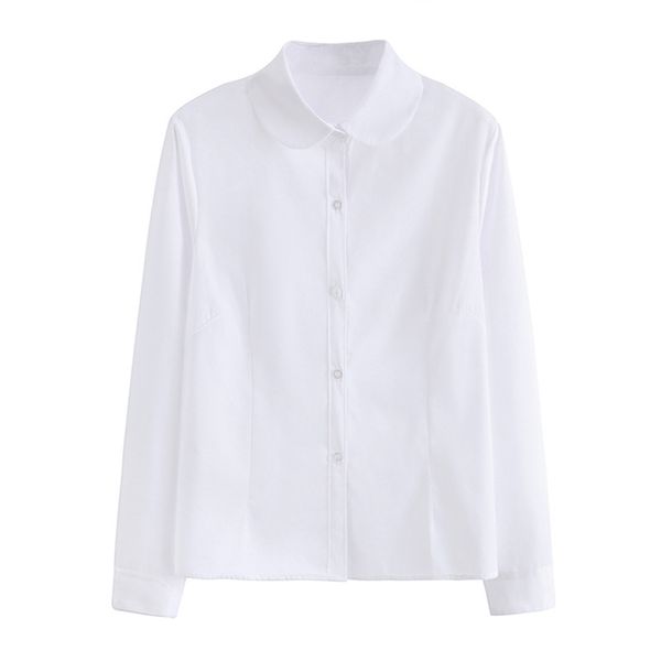 lapel long sleeve white shirt women blouses uniform work harajuku shirts casual school business leisure blusas plus size 5xl 210401
lapel long sleeve white shirt women blouses uniform work harajuku shirts casual school business leisure blusas plus size 5xl 210401
