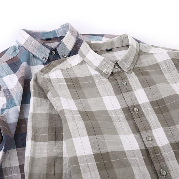 men's casual shirts luclesam autumn men japanese check dress shirt male long sleeve plaid print blouse camisas para hombre for, White;black
men's casual shirts luclesam autumn men japanese check dress shirt male long sleeve plaid print blouse camisas para hombre for, White;black