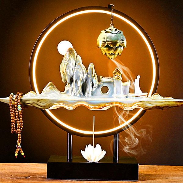fragrance lamps ceramic ancient incense burner smoke led light vintage creative holder eletric encensoir spiritual decor ei50ib
fragrance lamps ceramic ancient incense burner smoke led light vintage creative holder eletric encensoir spiritual decor ei50ib