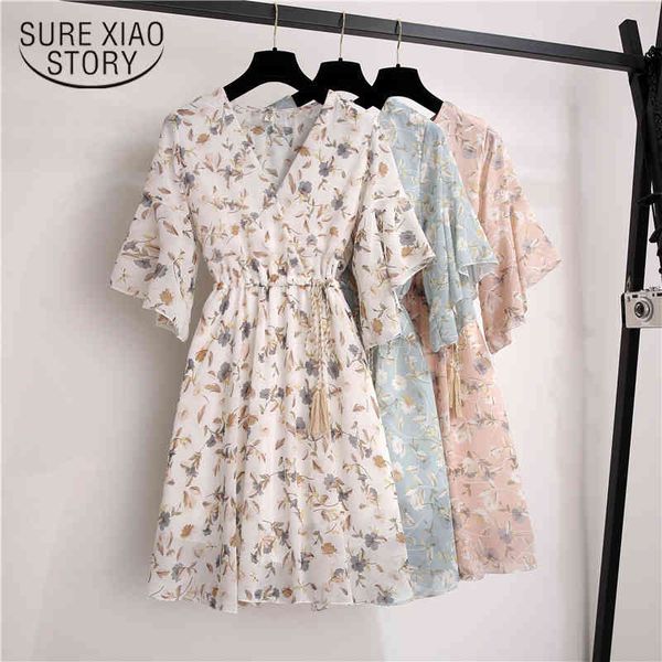 summer chiffon dress short sleeve v-neck floral high waist es women knee length v-neck print ruffle sleeeve 8902 50 210508, Black;gray
summer chiffon dress short sleeve v-neck floral high waist es women knee length v-neck print ruffle sleeeve 8902 50 210508, Black;gray