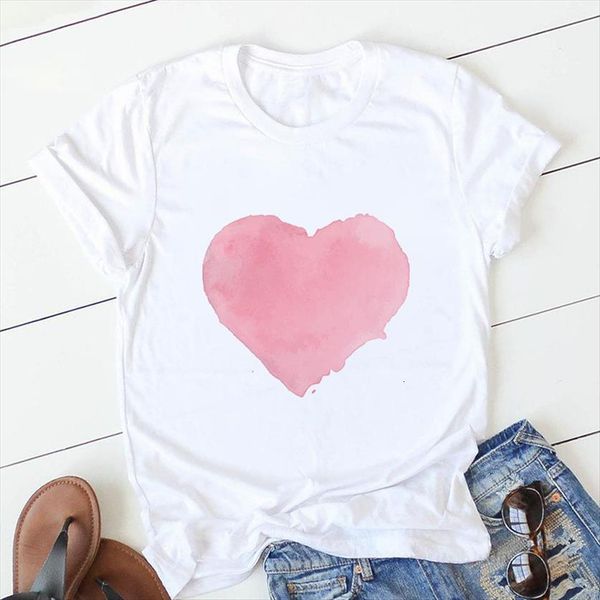 love heart printed summer casual women short sleeve o neck fashion ladies korean style tee, White
love heart printed summer casual women short sleeve o neck fashion ladies korean style tee, White