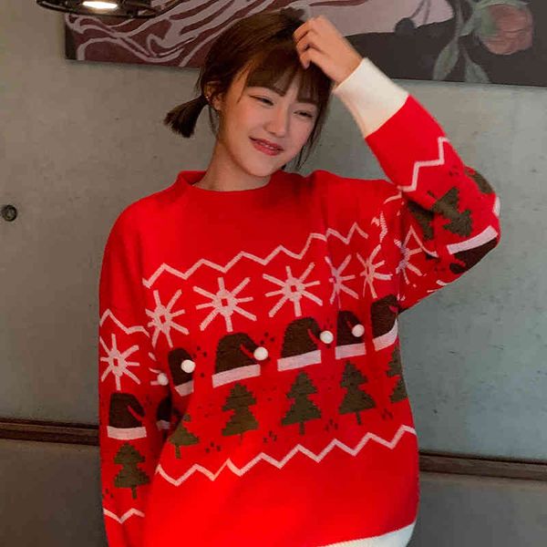 women's sweaters control make christmas snowflake sweater female thick qiu dong han edition loose languid is lazy wind restoring ancien, White;black
women's sweaters control make christmas snowflake sweater female thick qiu dong han edition loose languid is lazy wind restoring ancien, White;black