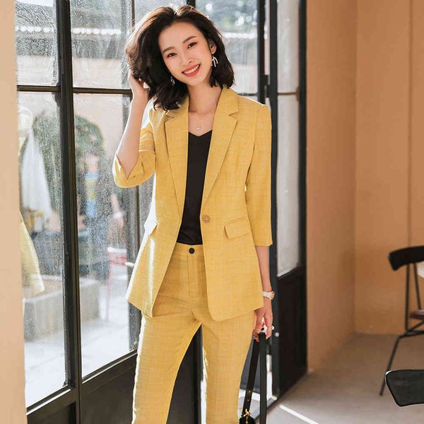 women's suits & blazers formal girly spring fashion pant business interview job 2 piece wear yellow ensemble plaid half sleeve blazer a, White;black
women's suits & blazers formal girly spring fashion pant business interview job 2 piece wear yellow ensemble plaid half sleeve blazer a, White;black