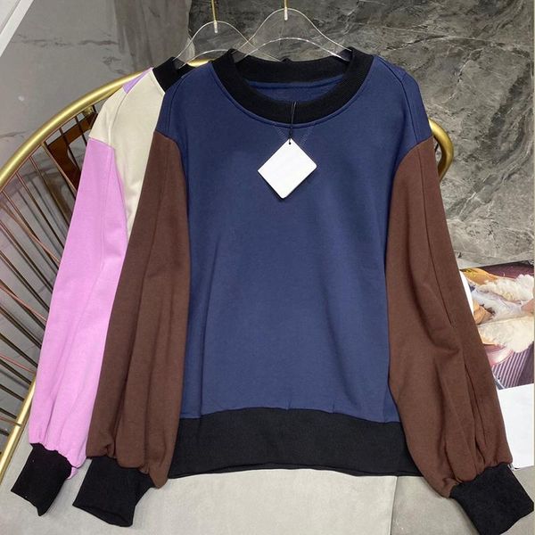 women's hoodies & sweatshirts 2021 autumn all-match fashion loose comfort sweatshirt women contrast color lantern sleeve cotton, Black
women's hoodies & sweatshirts 2021 autumn all-match fashion loose comfort sweatshirt women contrast color lantern sleeve cotton, Black