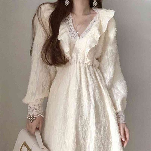fall style retro slim women's v-neck contrast lace three-dimensional lantern sleeves high waist dress uk654 210506, Black;gray
fall style retro slim women's v-neck contrast lace three-dimensional lantern sleeves high waist dress uk654 210506, Black;gray
