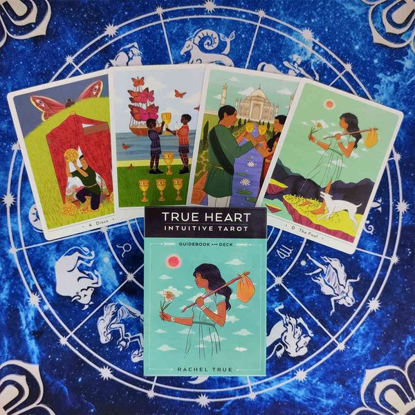 true heart intuitive tarot cards and pdf guidance divination deck entertainment parties board game support drop shipping 78 pcs
true heart intuitive tarot cards and pdf guidance divination deck entertainment parties board game support drop shipping 78 pcs