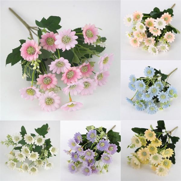 decorative flowers & wreaths bouquet daisy flower fake floral bunches decoration for home centerpieces faux plastic greenery plants
decorative flowers & wreaths bouquet daisy flower fake floral bunches decoration for home centerpieces faux plastic greenery plants