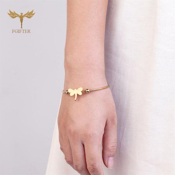 bangle gold stainless steel 60mm open cuff bangles dragonfly lucky jewelry gifts for women girls, Black
bangle gold stainless steel 60mm open cuff bangles dragonfly lucky jewelry gifts for women girls, Black