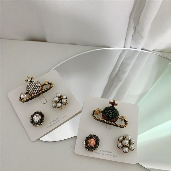 pins, brooches 3pcs/set retro planet brooch pearl flower special edition bag clothes lapel pin personality badge for girl jewelry gift, Gray
pins, brooches 3pcs/set retro planet brooch pearl flower special edition bag clothes lapel pin personality badge for girl jewelry gift, Gray