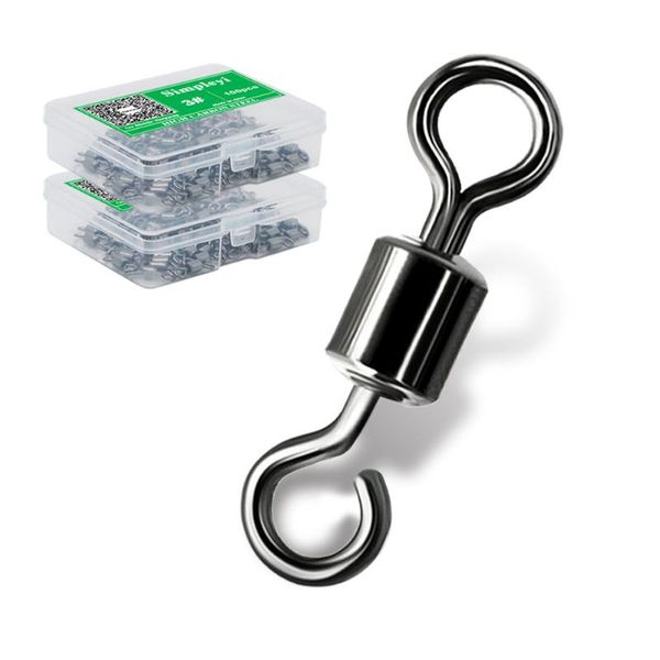 50-100pcs/1box fishing barrel bearing rolling open swivel solid ring lb lures connector 4 sizes tackle tool hooks
50-100pcs/1box fishing barrel bearing rolling open swivel solid ring lb lures connector 4 sizes tackle tool hooks