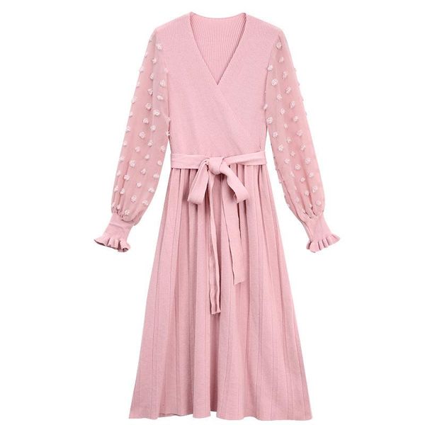 casual dresses autumn sweater dress for womens fashion with belt patchwork solid colors long 2021 ladies elegant vestidos, Black;gray
casual dresses autumn sweater dress for womens fashion with belt patchwork solid colors long 2021 ladies elegant vestidos, Black;gray