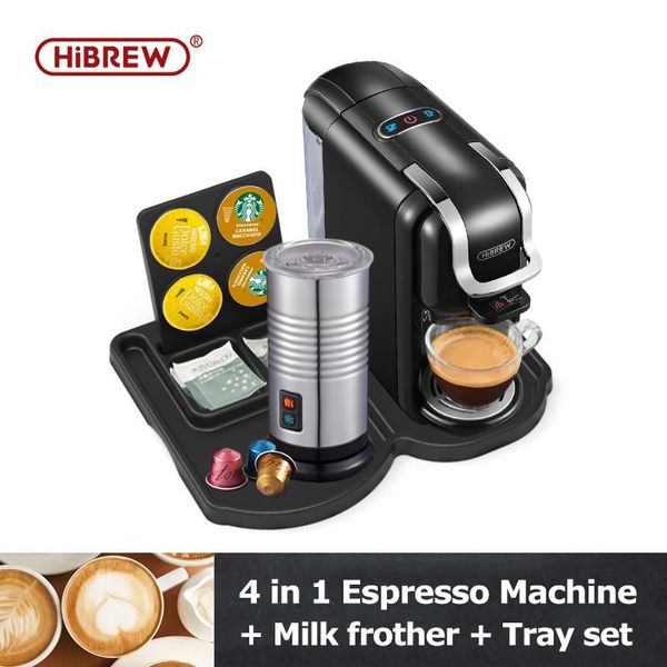 hibrew 19bar 4in1 multiple expresso coffee machine with stainless steel & cold milk foaming plastic tray roasters
hibrew 19bar 4in1 multiple expresso coffee machine with stainless steel & cold milk foaming plastic tray roasters