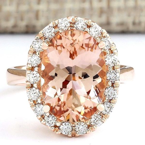cluster rings european and american oval champagne color zircon ring noble atmospheric luxury ladies send mother mother's day gift, Golden;silver
cluster rings european and american oval champagne color zircon ring noble atmospheric luxury ladies send mother mother's day gift, Golden;silver