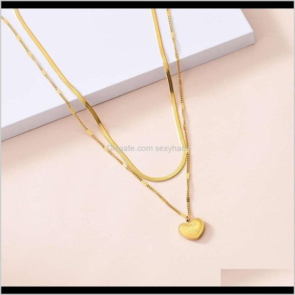 necklaces & pendants jewelry drop delivery 2021 love you pendant fashion titanium steel double snake bone necklace u4wzo, Silver
necklaces & pendants jewelry drop delivery 2021 love you pendant fashion titanium steel double snake bone necklace u4wzo, Silver