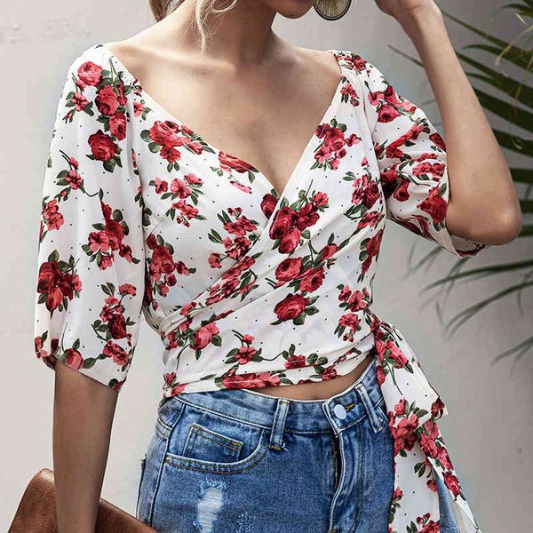 korean print chiffon shirt lady blouse womens v-neck elegant flowers cross lacing up women blouse and shirts 210514, White
korean print chiffon shirt lady blouse womens v-neck elegant flowers cross lacing up women blouse and shirts 210514, White