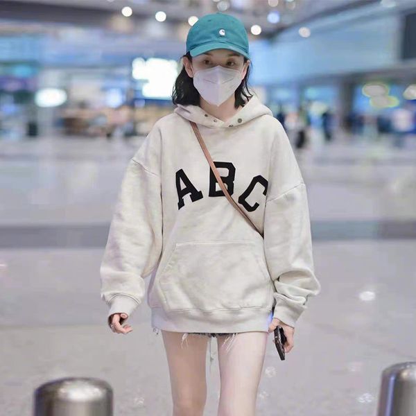 luxury brand hoodie jacket coats zong zuer's same sweater season 7 flocked abc letter men's women's plush pullover, Black
luxury brand hoodie jacket coats zong zuer's same sweater season 7 flocked abc letter men's women's plush pullover, Black
