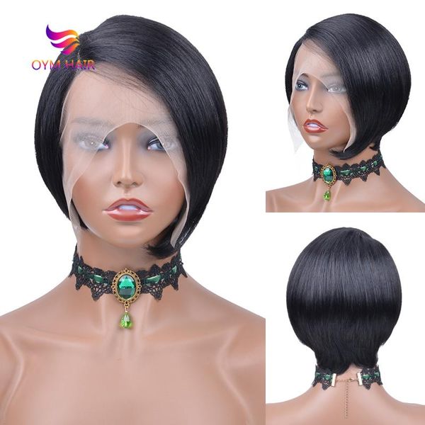 short bob l part lace wig brazilian remy straight human hair wigs for black women, Black;brown
short bob l part lace wig brazilian remy straight human hair wigs for black women, Black;brown