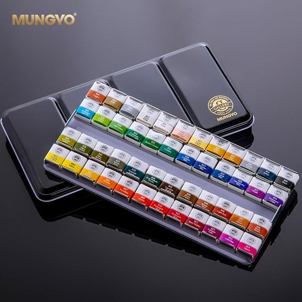gift sets mungyo professional solid watercolors set half pan 12/24/48 colors tin case & mixing palette,perfect for painting calligraphy
gift sets mungyo professional solid watercolors set half pan 12/24/48 colors tin case & mixing palette,perfect for painting calligraphy