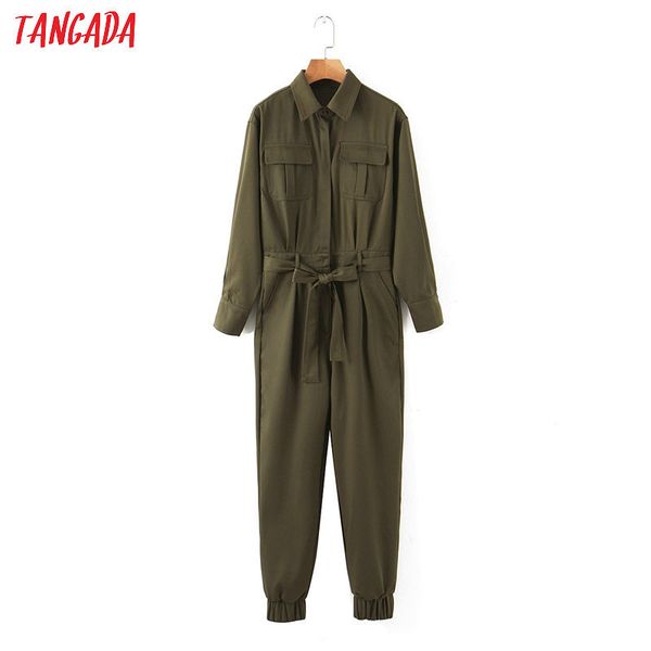 women amy green jumpsuit with slash long sleeve pocket female casual sl240 210416, Black;white
women amy green jumpsuit with slash long sleeve pocket female casual sl240 210416, Black;white