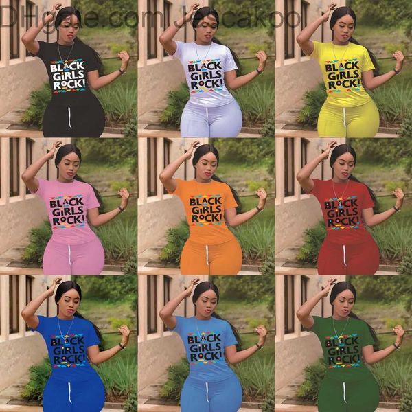 summer women 2 piece short pants outfits designer tracksuits letter printed casual short sleeve t-shirt shorts jogging suits sportswear, White 
summer women 2 piece short pants outfits designer tracksuits letter printed casual short sleeve t-shirt shorts jogging suits sportswear, White