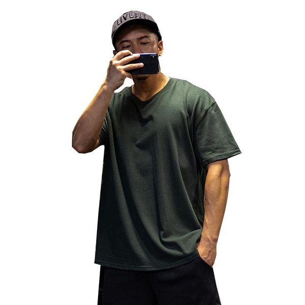 men's t-shirts haleychan sports short-sleeved fitness breathable training korean plus size t-shirt oversized t shirt cotton, White;black
men's t-shirts haleychan sports short-sleeved fitness breathable training korean plus size t-shirt oversized t shirt cotton, White;black