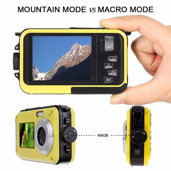 underwater waterproof digital camera dual screen video camcorder point and shoots vh99 cameras
underwater waterproof digital camera dual screen video camcorder point and shoots vh99 cameras