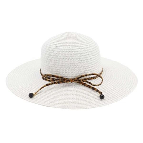 wide brim hats women big 15cm leopard belt dome summer straw sun protection outdoor beach party solid, Blue;gray
wide brim hats women big 15cm leopard belt dome summer straw sun protection outdoor beach party solid, Blue;gray