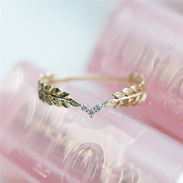 cluster rings cute girl stacking daily thin ring female gold filled wheat feather leaf wedding crown, Golden;silver
cluster rings cute girl stacking daily thin ring female gold filled wheat feather leaf wedding crown, Golden;silver