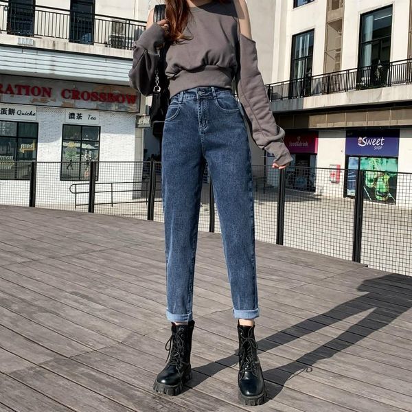 women's jeans guuzyuviz black woman high waist denim harem pants women plus size loose casual straight pantalones de mujer, Blue
women's jeans guuzyuviz black woman high waist denim harem pants women plus size loose casual straight pantalones de mujer, Blue