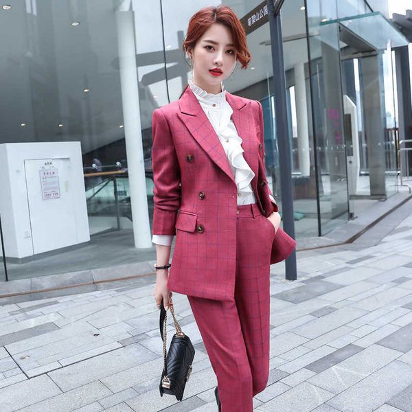 plus size women's autumn and winter pants suit professional business 2-piece set office interview outfit female 210527, White
plus size women's autumn and winter pants suit professional business 2-piece set office interview outfit female 210527, White