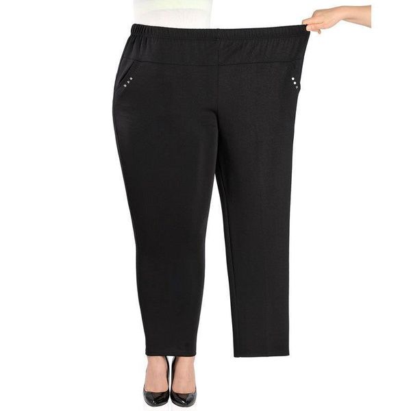 6xl 7xl 8xl middle aged womens capri and elderly trousers autumn winter embroidery plus fleece warm casual straight, Black;white
6xl 7xl 8xl middle aged womens capri and elderly trousers autumn winter embroidery plus fleece warm casual straight, Black;white