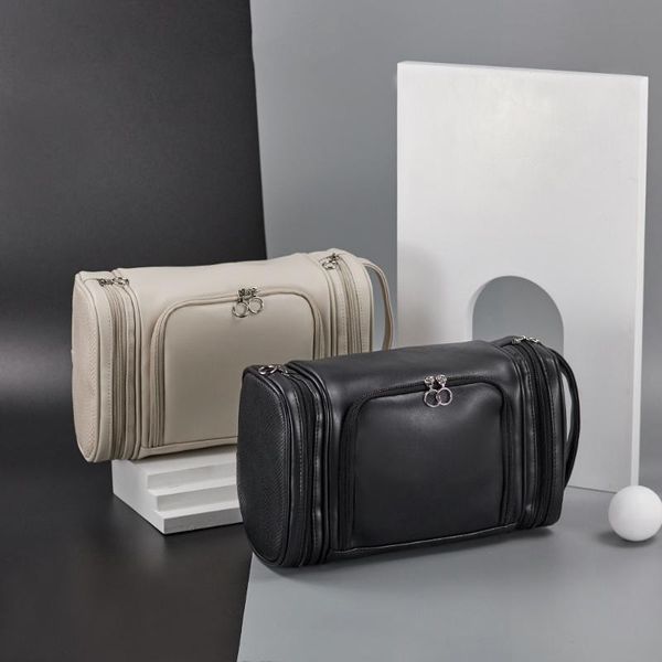 simple wash bag leather waterproof large capacity portable wet and dry separation men's women's travel storage cosmetic bags & cas
simple wash bag leather waterproof large capacity portable wet and dry separation men's women's travel storage cosmetic bags & cas