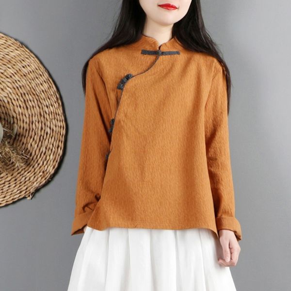 ladies chinese 2021 new women spring retro oblique shirt qipao cheongsam tea chinese style clothing women 12356, Red
ladies chinese 2021 new women spring retro oblique shirt qipao cheongsam tea chinese style clothing women 12356, Red